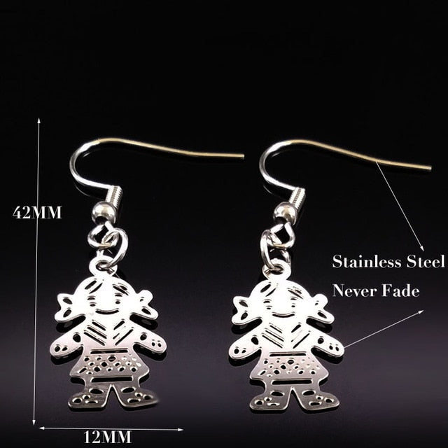 Fashion Small Razor Blade Earrings