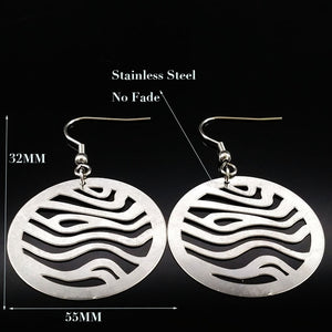 Fashion Stainless Steel Bohemian Earrings