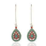 Fashion Resin Water Drop Earrings