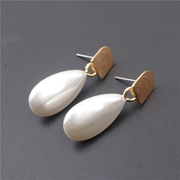 New Big pearl Earrings