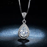 925 Sliver Crystals from Swarovski High-quality Necklace