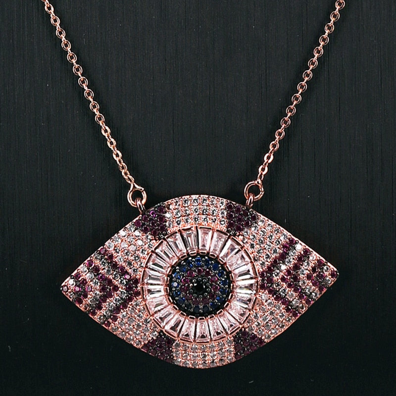 Luck Jewel Turkish Eye Shining Nacklace