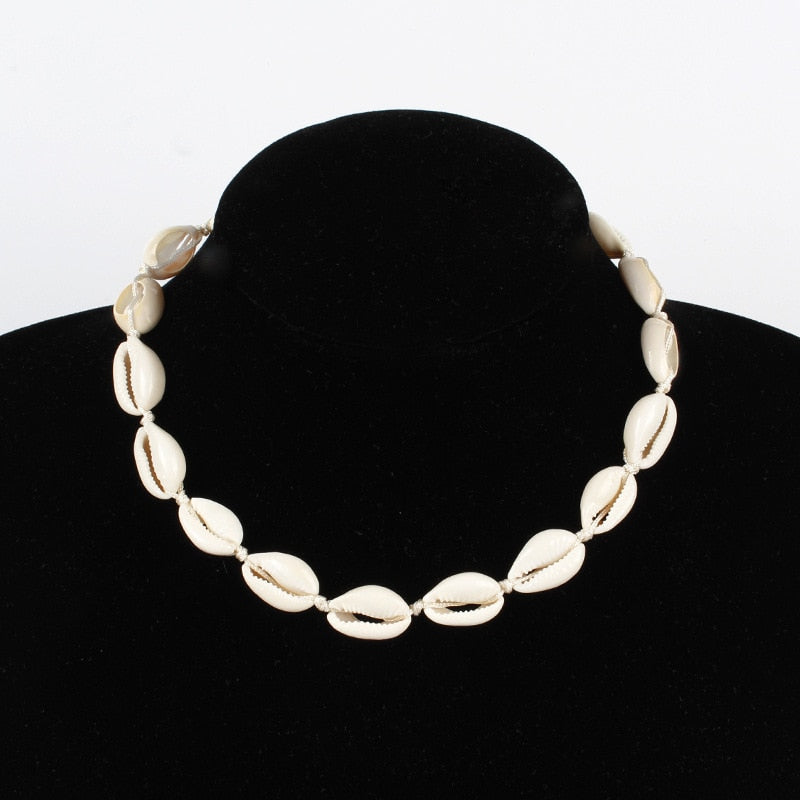 Fashion Exquisite Rope Chain Shell Necklace