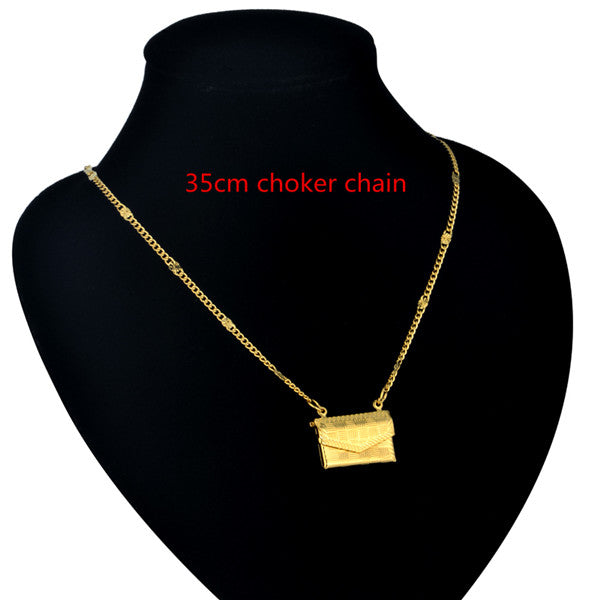 Clavicle Blade Statement Gold Silver Nacklace