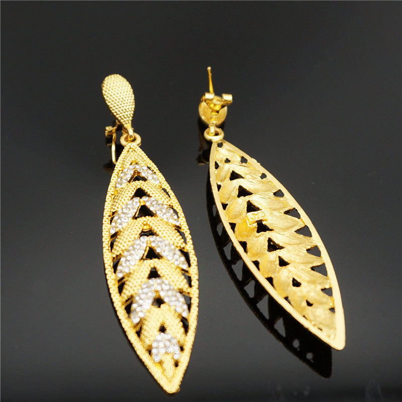 Jackets Gold Earrings