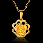 Flower Pendant Necklace