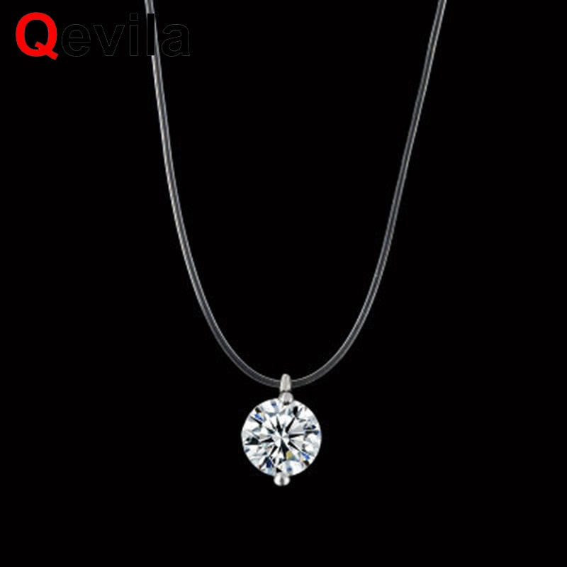 Silver Color Dazzling Necklace