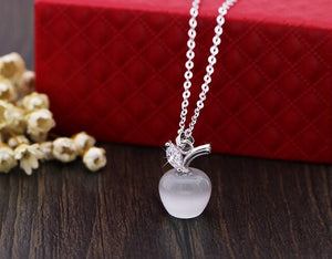 Crystal from Swarovski Apple Necklace